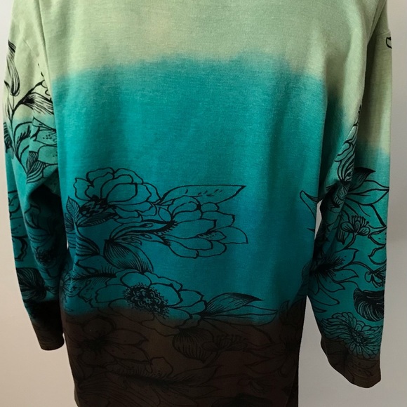 Avanti Casual printed and embellished Cotton shirt - Picture 2 of 4